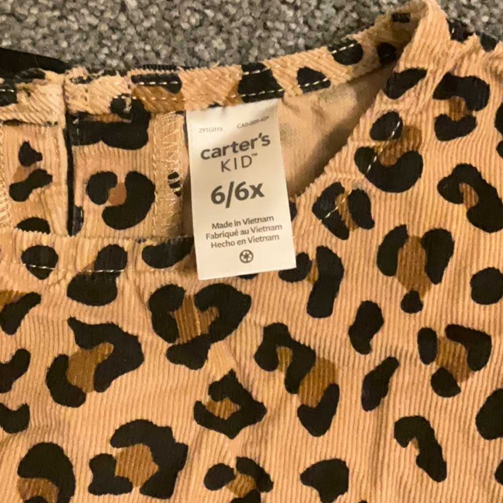 Carter’s kid animal print dress - Picture 3 of 6